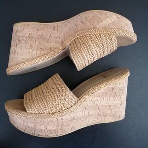 Stuart Weitzman Cork Wedges